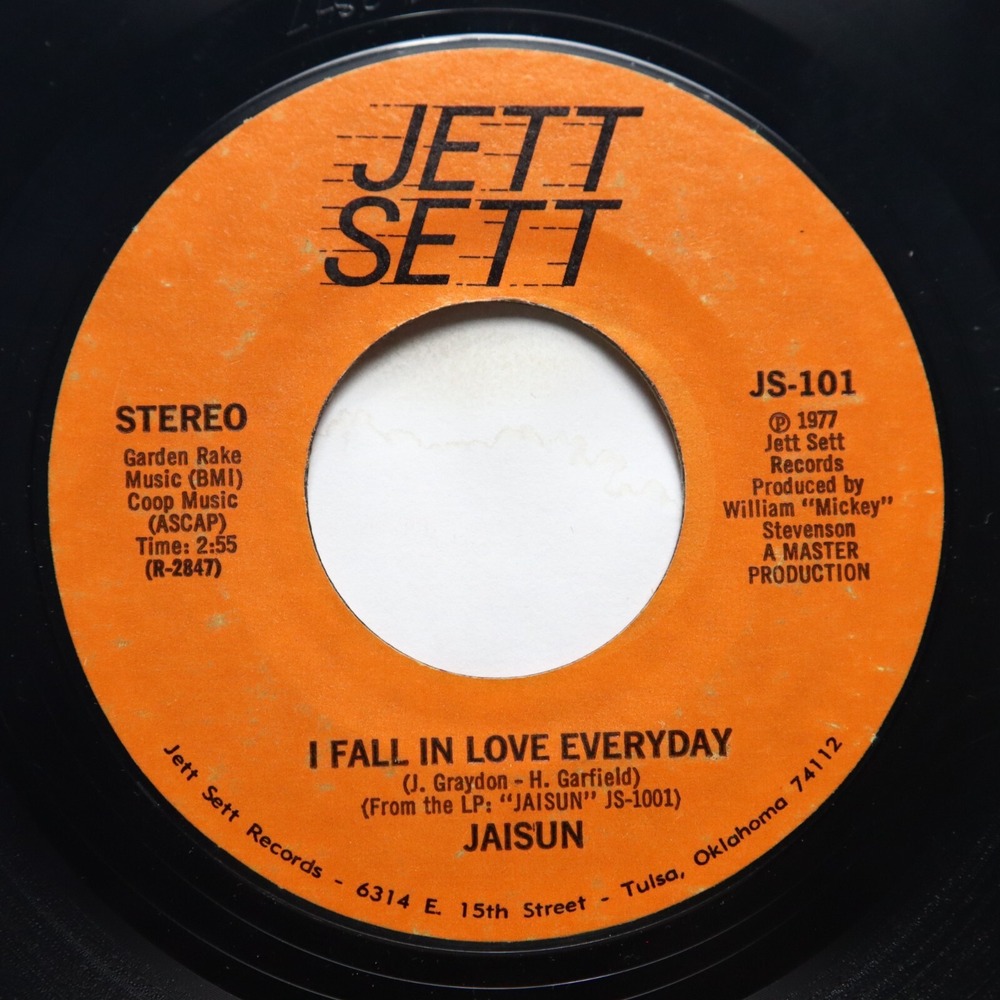 JAISUN - I FALL IN LOVE EVERYDAY / STAND AND UNDERSTAND - SOUL 45